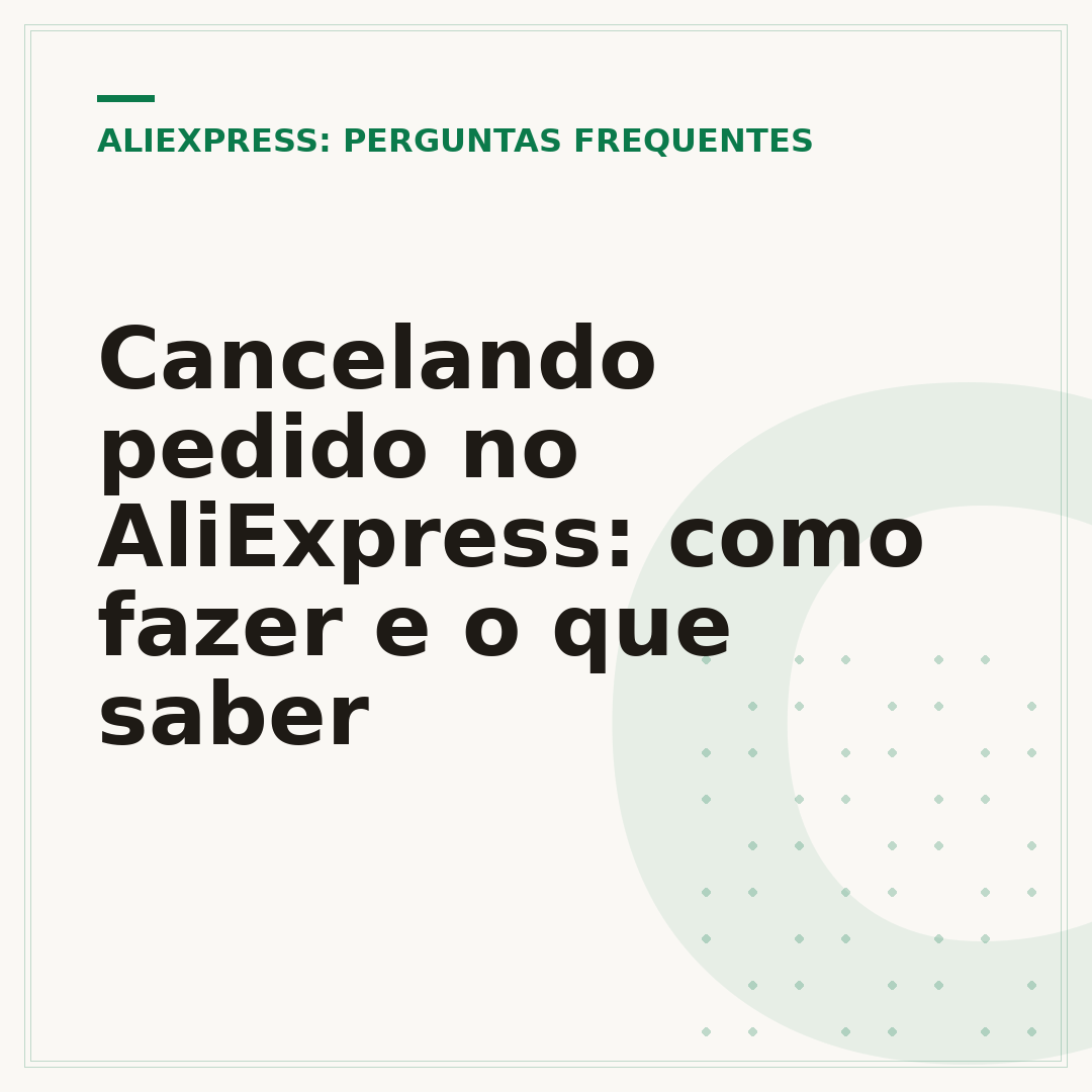 Cancelando pedido no AliExpress: como fazer e o que saber