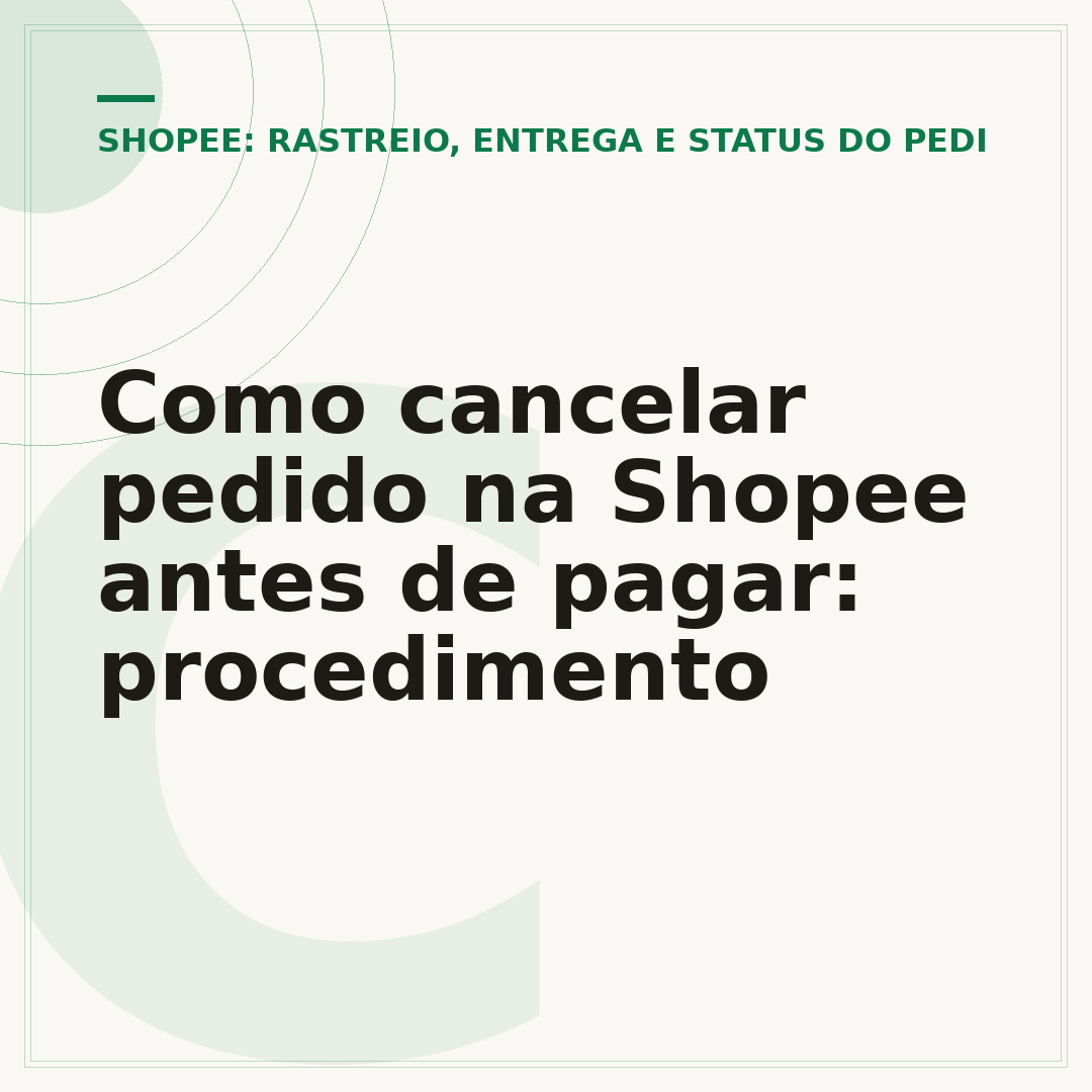 Como cancelar pedido na Shopee antes de pagar: procedimento
