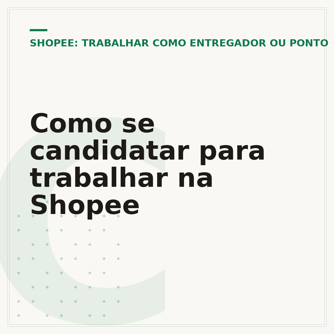 Como se candidatar para trabalhar na Shopee