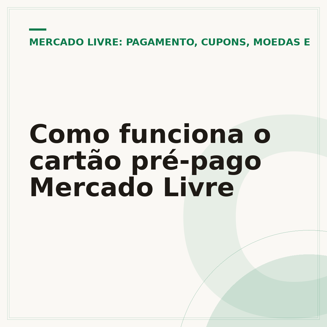 Como funciona o cartão pré-pago Mercado Livre