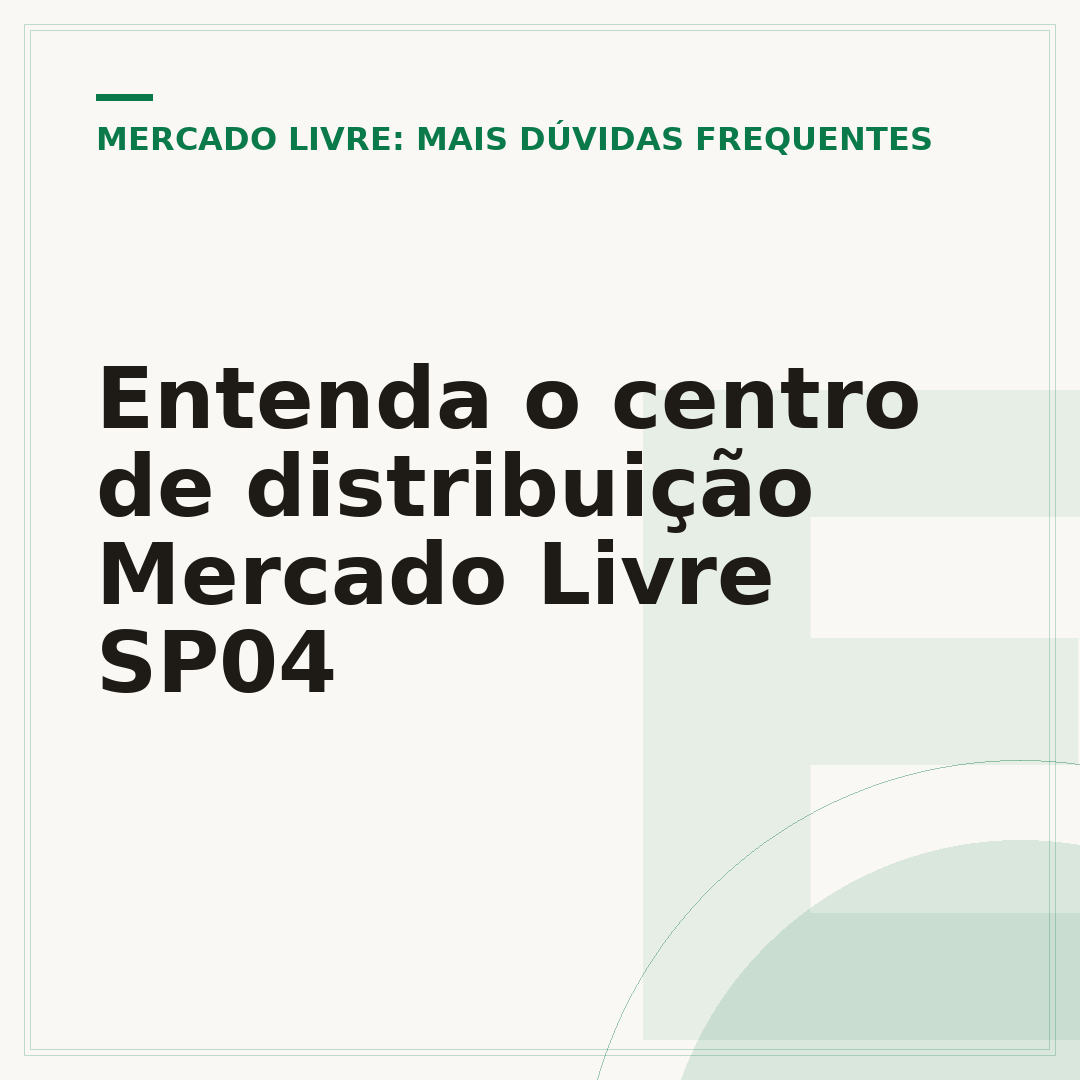 Entenda o centro de distribuição Mercado Livre SP04