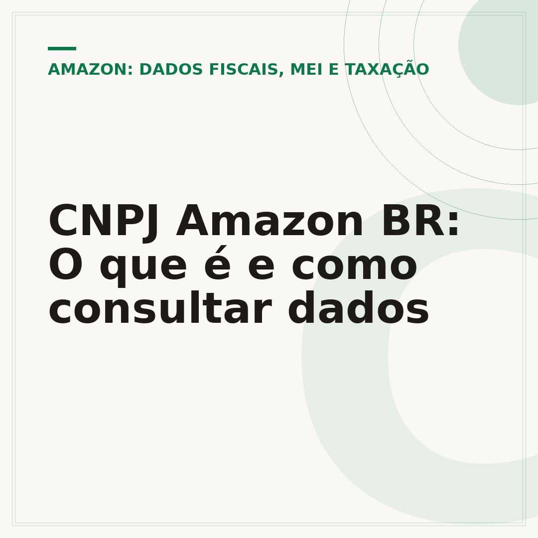 CNPJ Amazon BR: O que é e como consultar dados