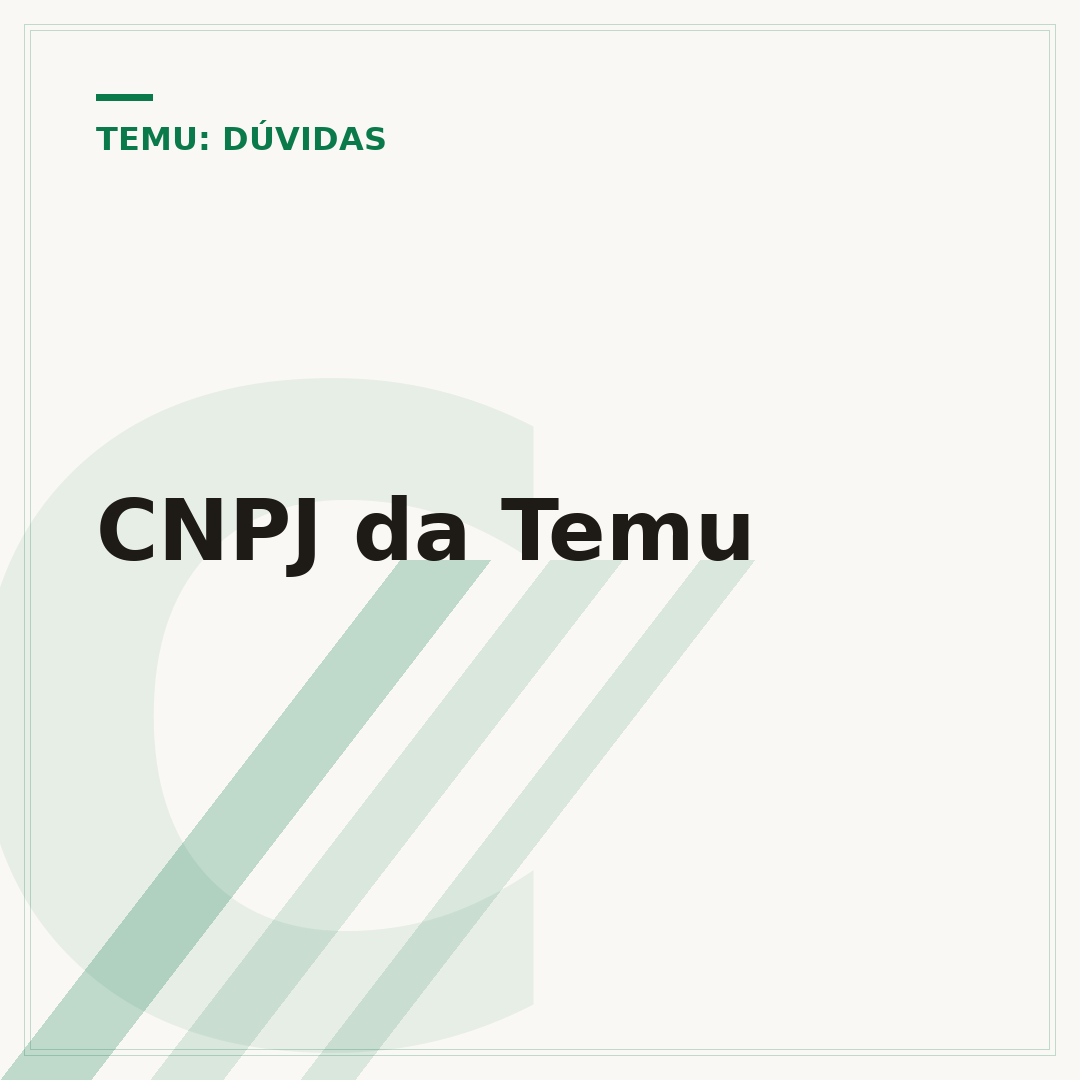CNPJ da Temu