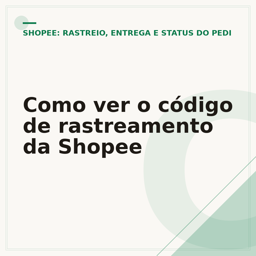 Como ver o código de rastreamento da Shopee