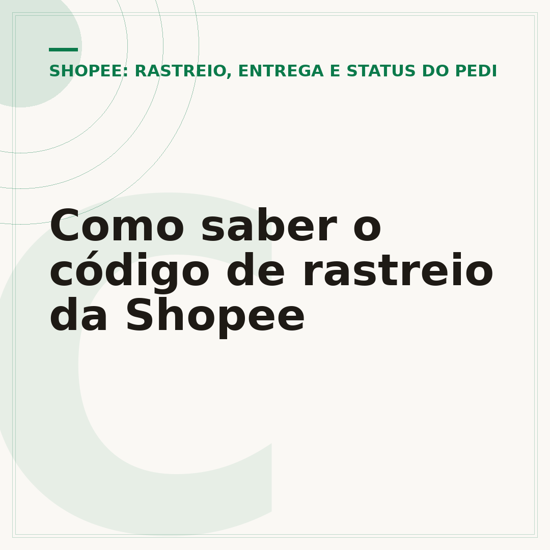 Como saber o código de rastreio da Shopee