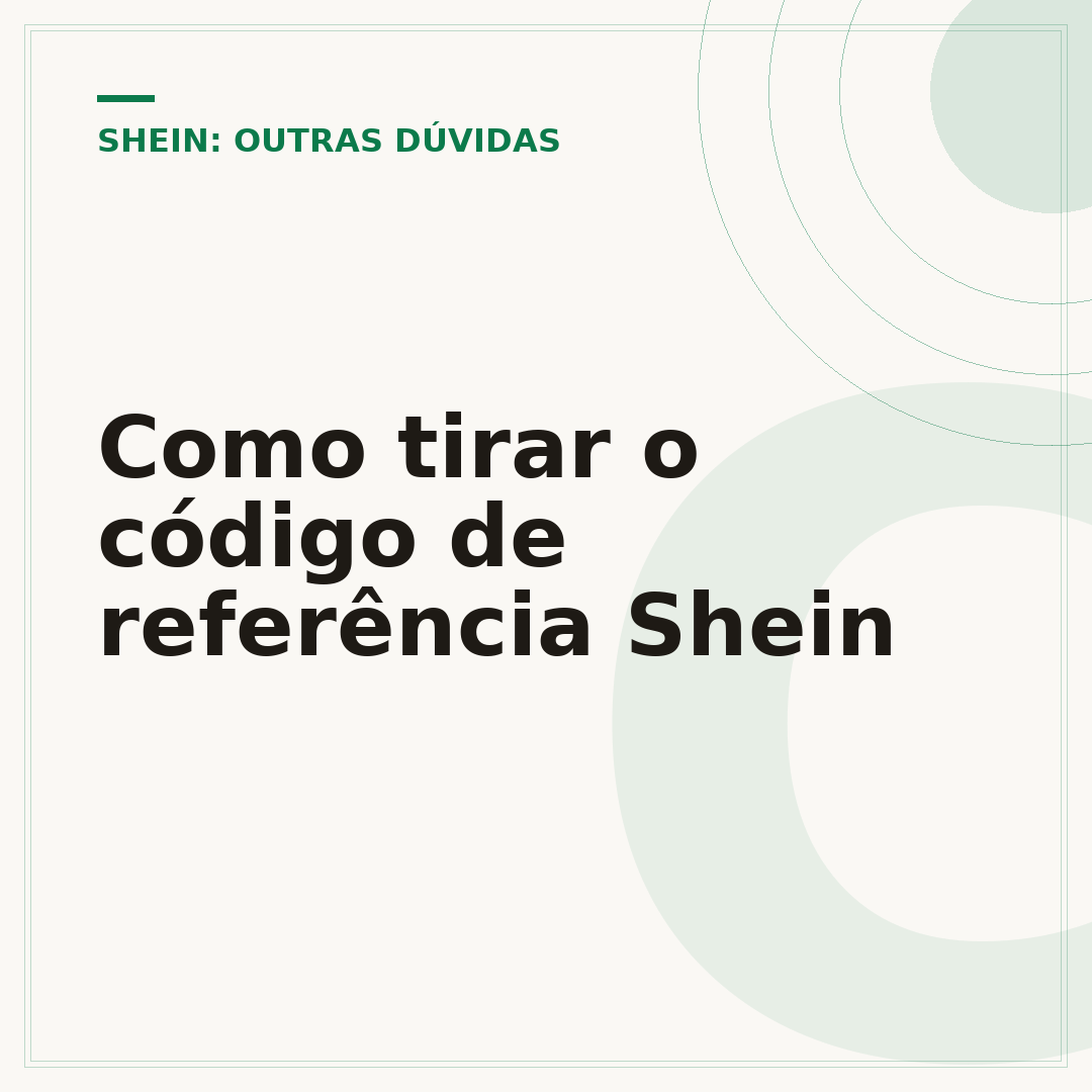 Como tirar o código de referência Shein