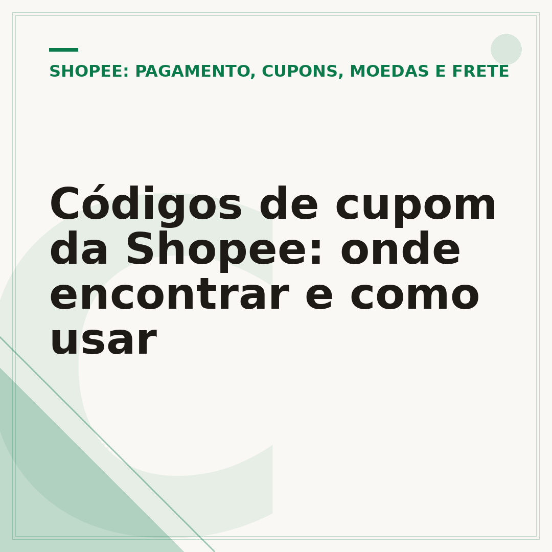 Códigos de cupom da Shopee: onde encontrar e como usar