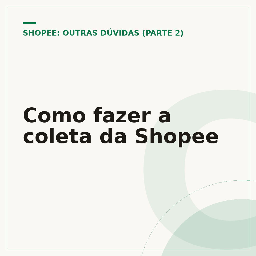 Como fazer a coleta da Shopee
