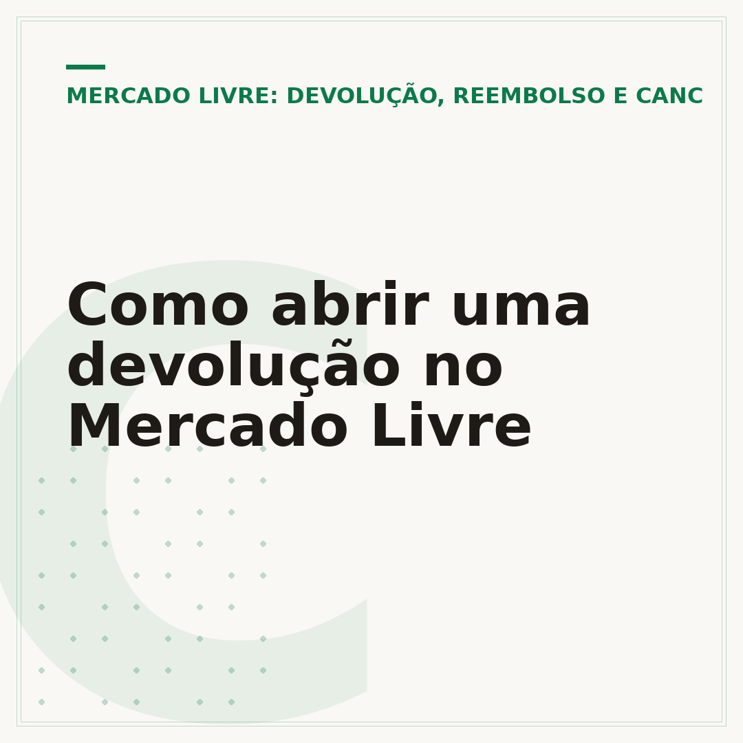 Como abrir uma devolução no Mercado Livre