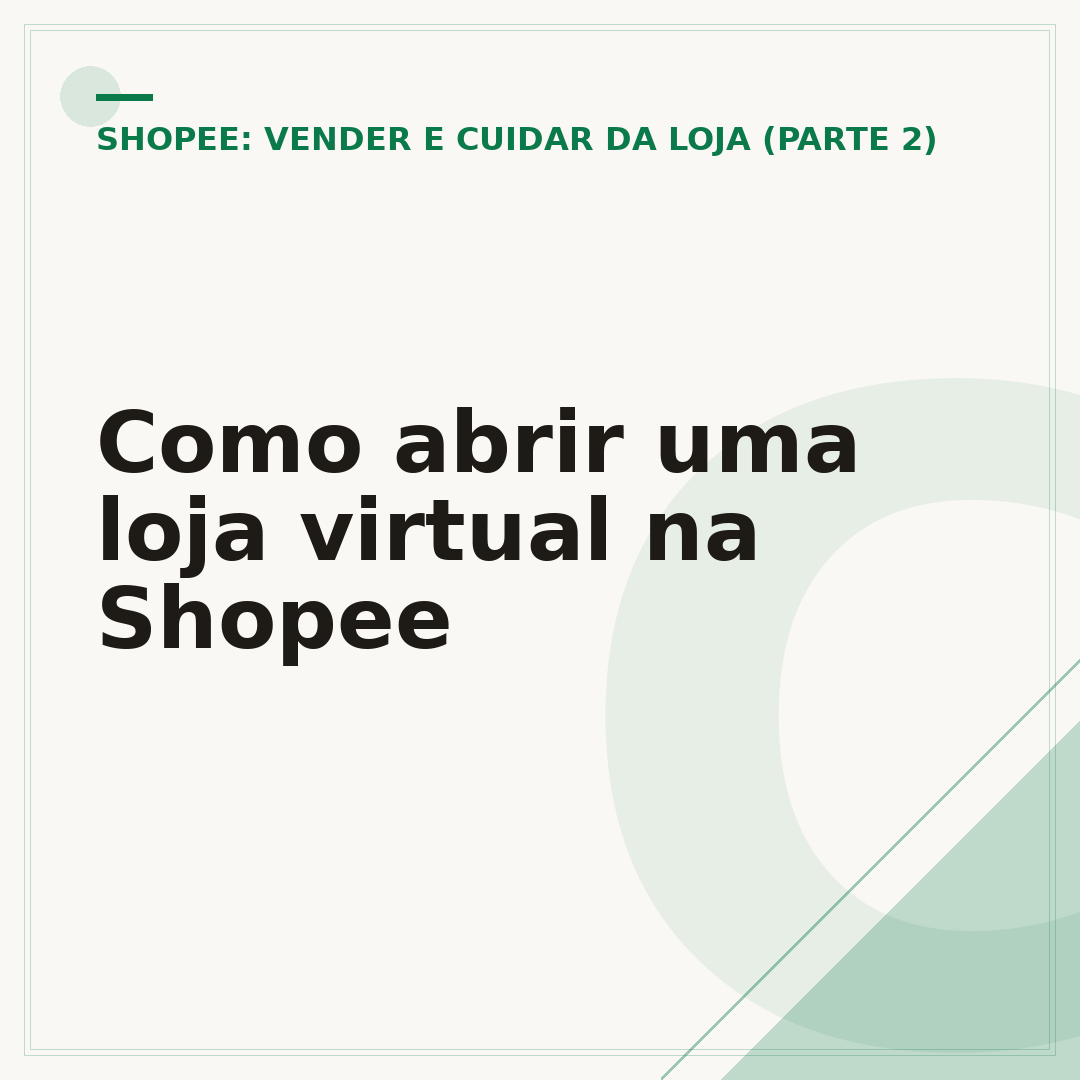 Como abrir uma loja virtual na Shopee