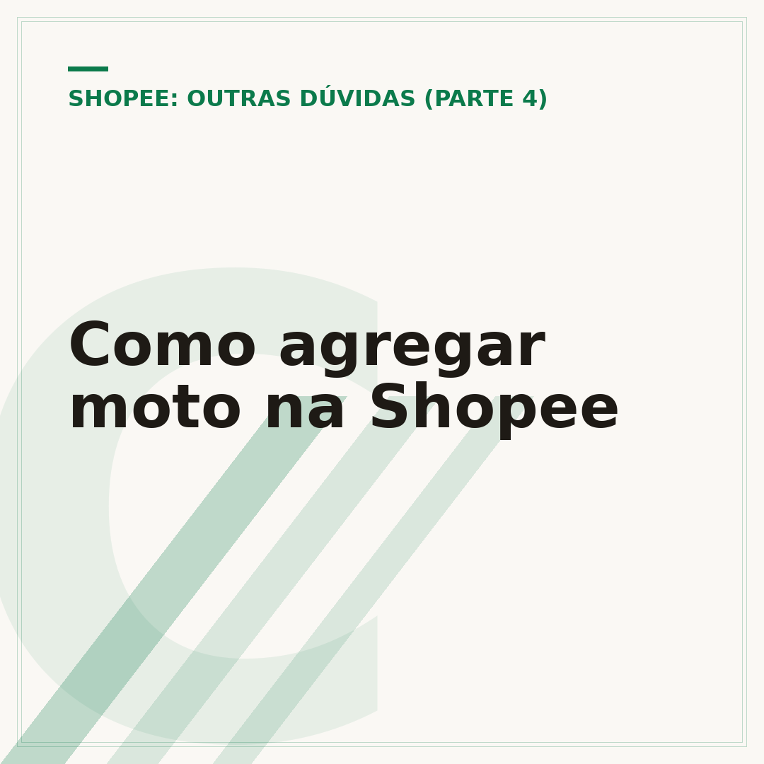 Como agregar moto na Shopee