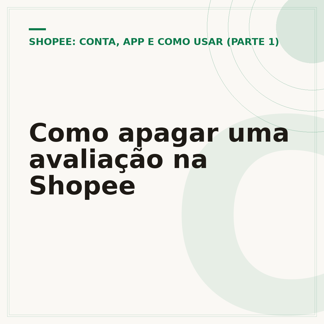 Como apagar uma avaliação na Shopee