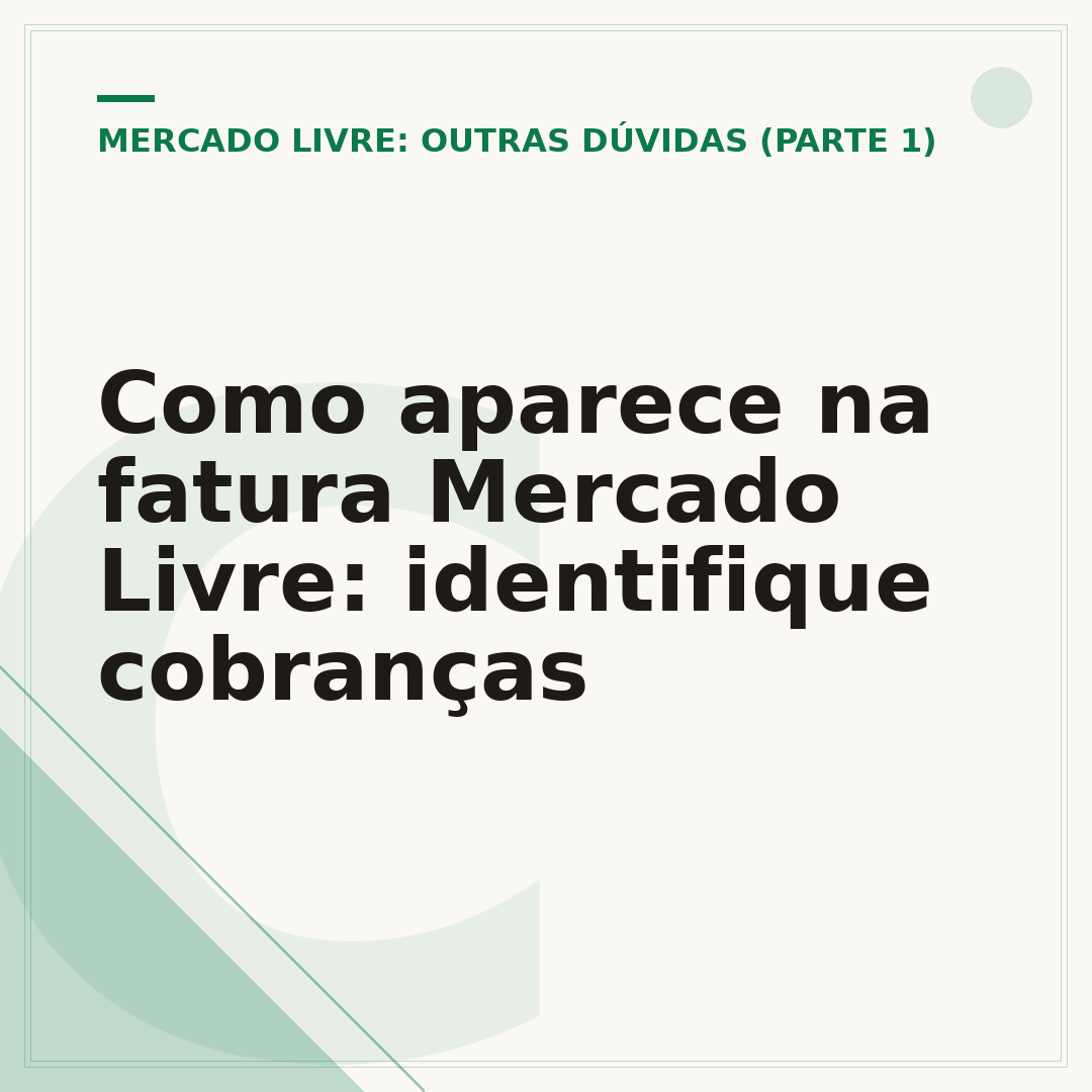 Como aparece na fatura Mercado Livre: identifique cobranças