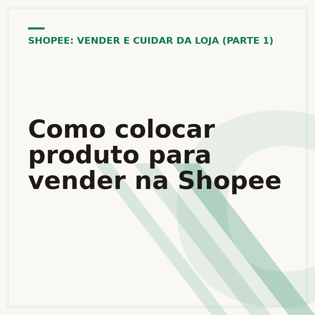 Como colocar produto para vender na Shopee