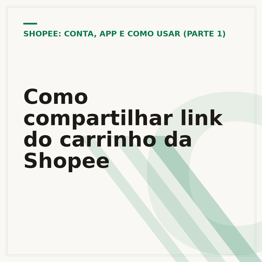 Como compartilhar link do carrinho da Shopee