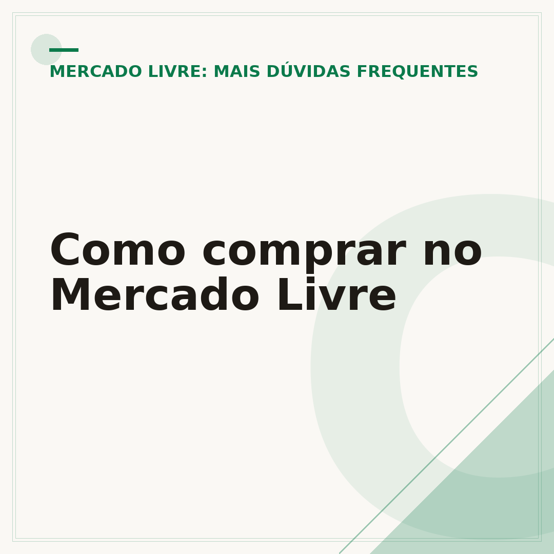 Como comprar no Mercado Livre