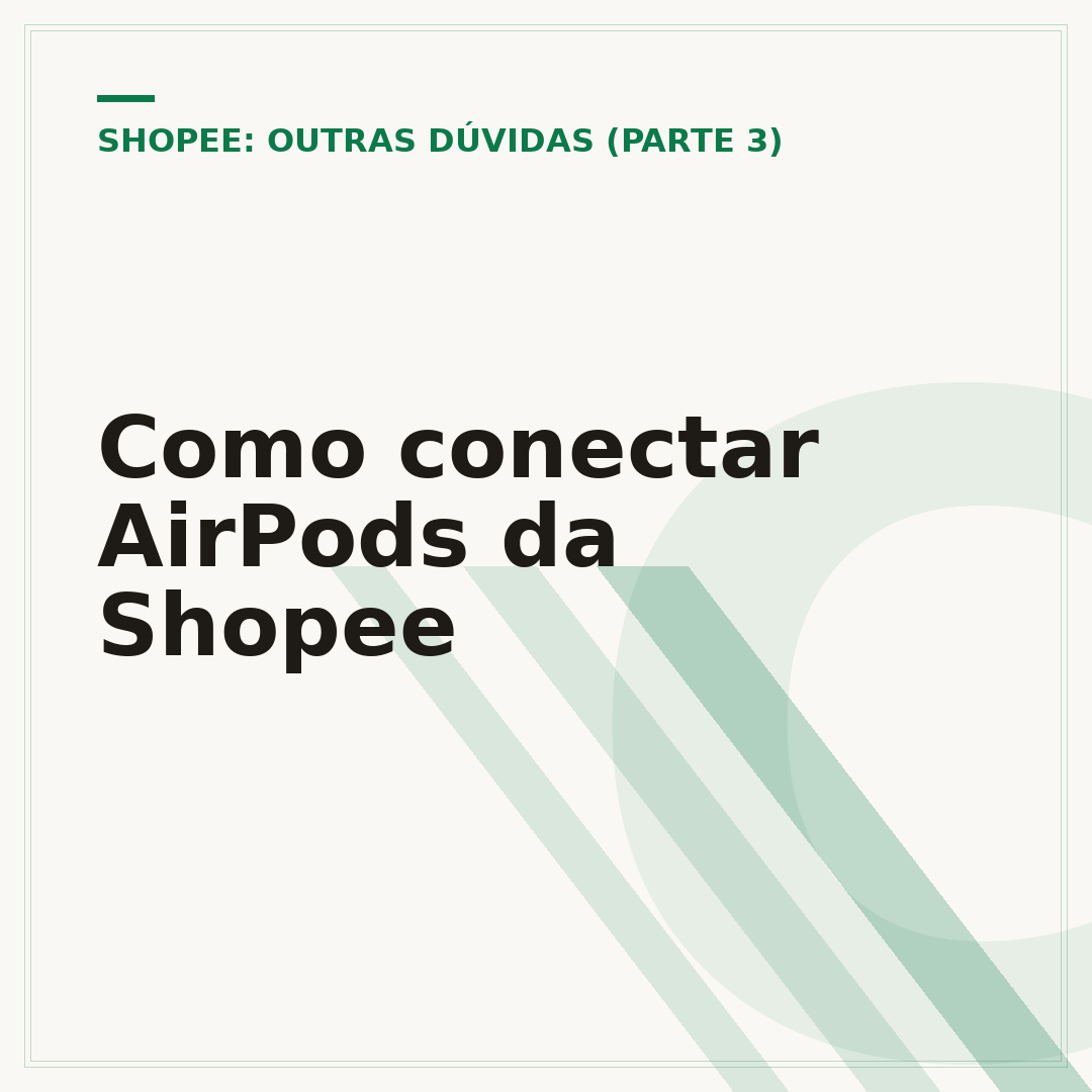 Como conectar AirPods da Shopee