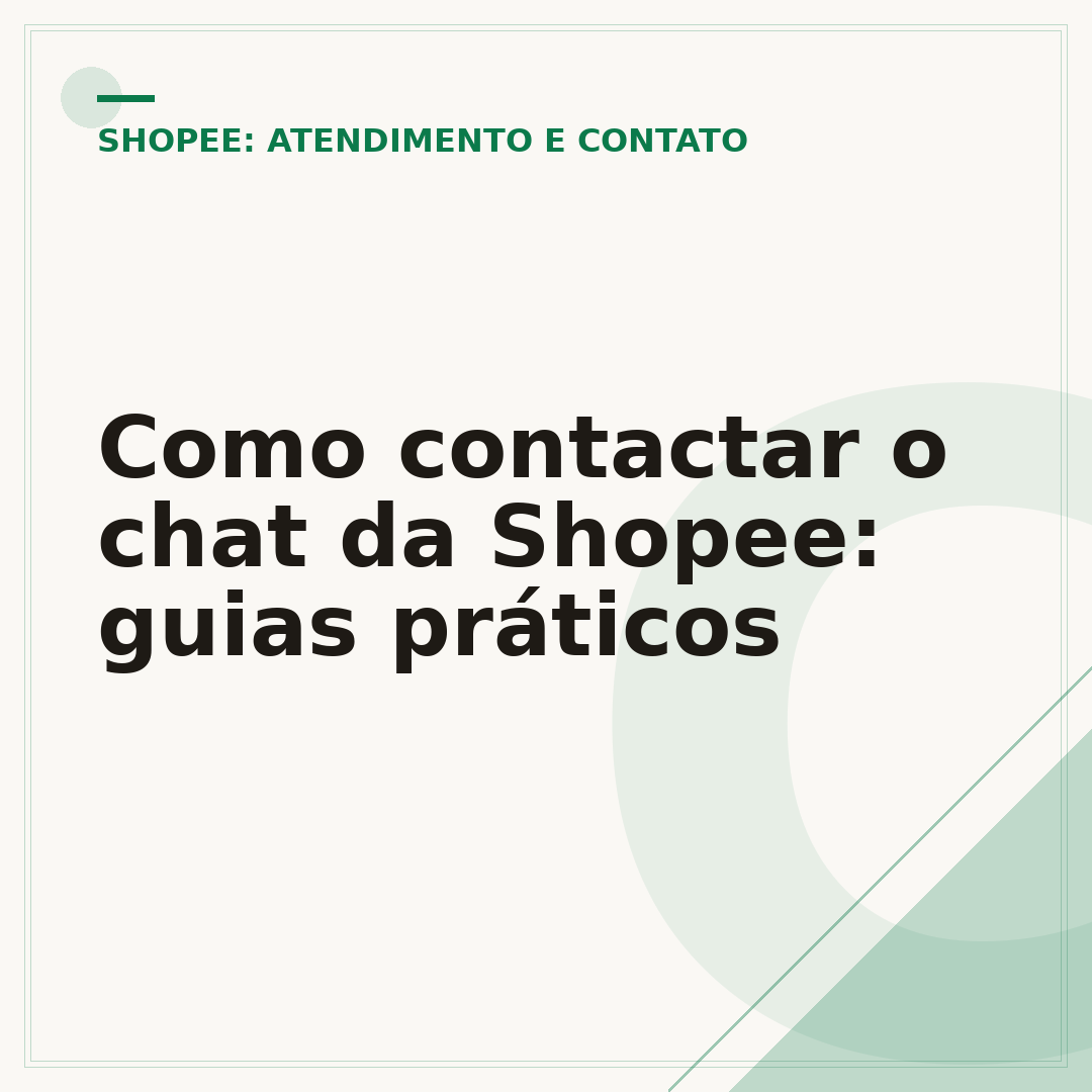 Como contactar o chat da Shopee: guias práticos