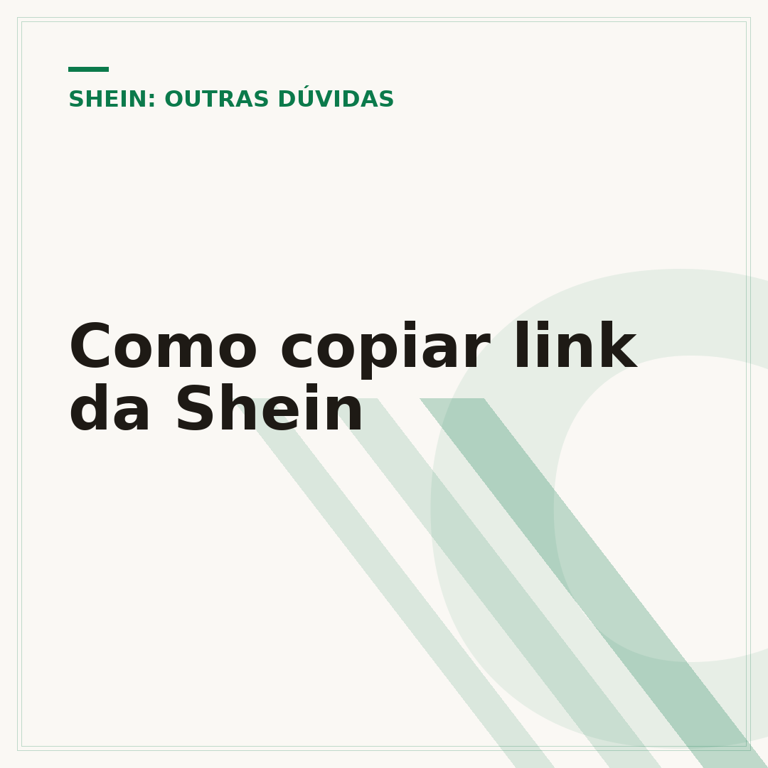 Como copiar link da Shein