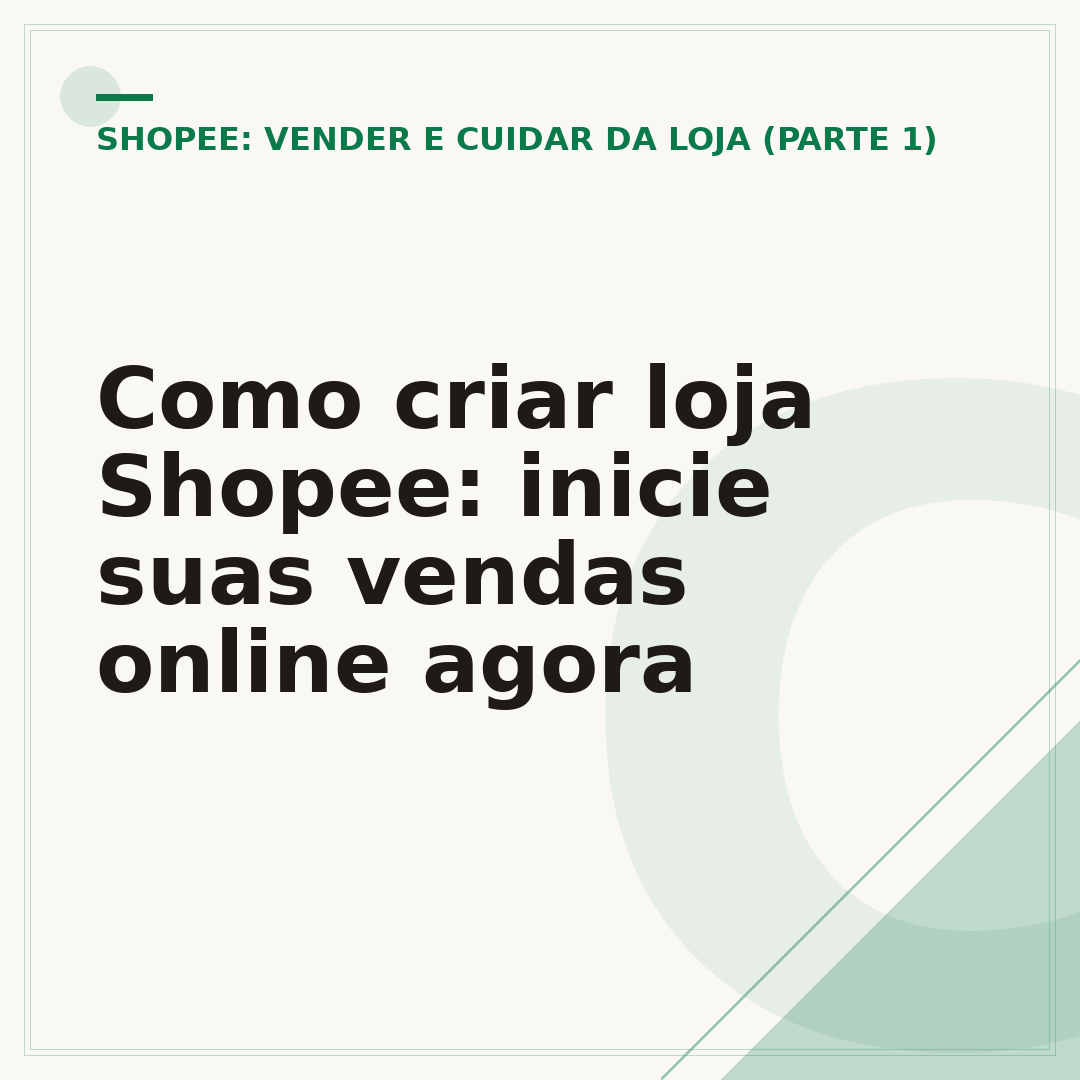 Como criar loja Shopee: inicie suas vendas online agora