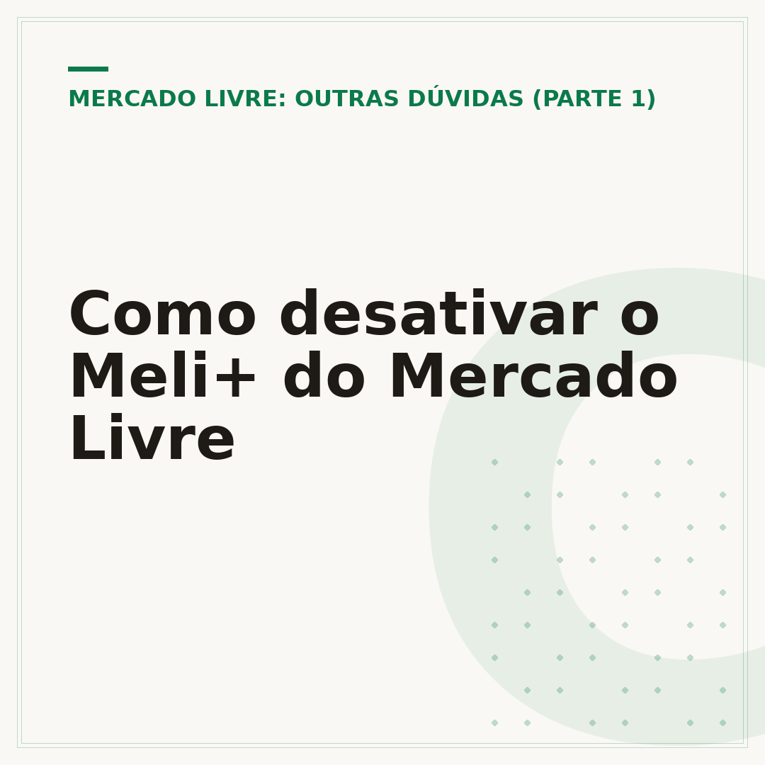 Como desativar o Meli+ do Mercado Livre