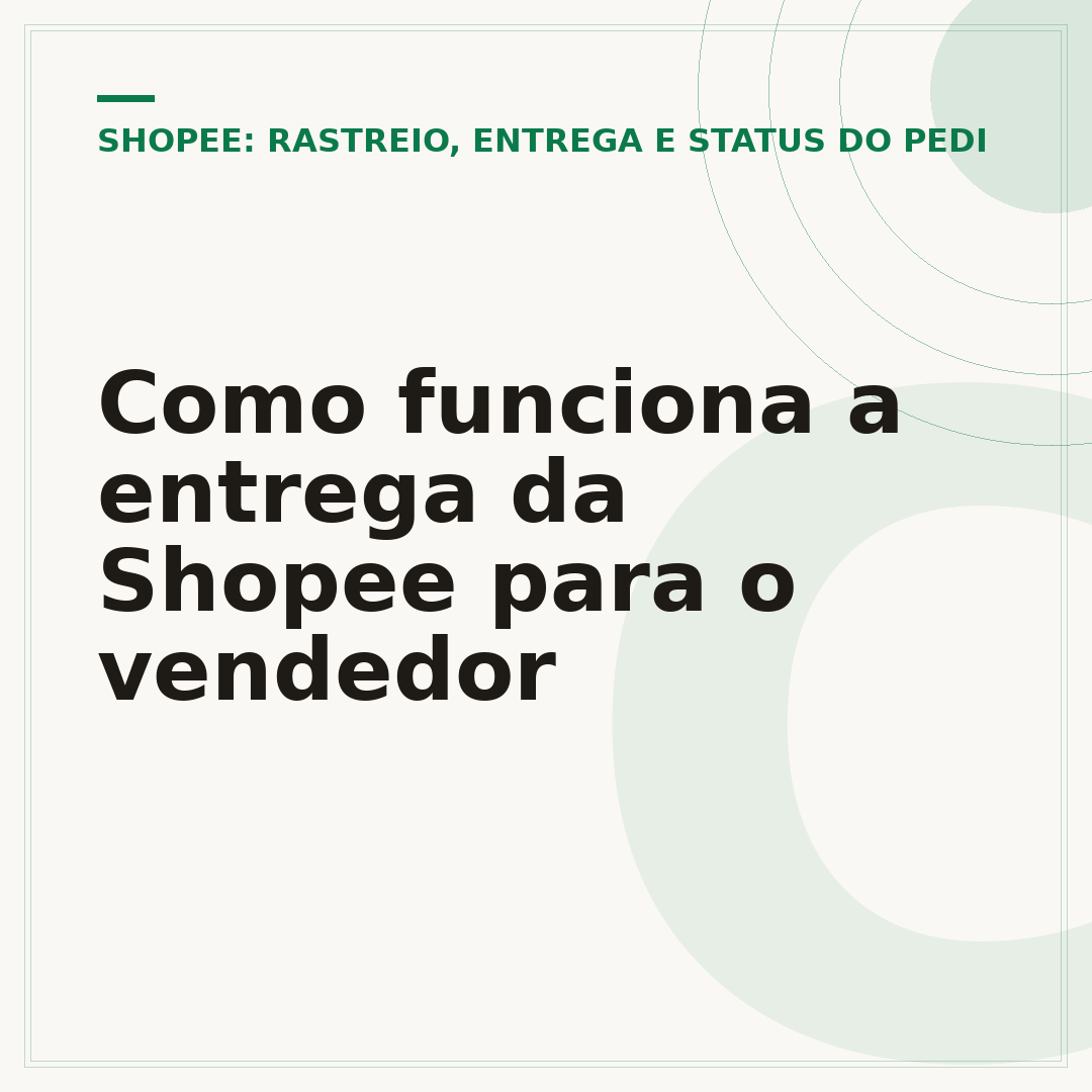 Como funciona a entrega da Shopee para o vendedor