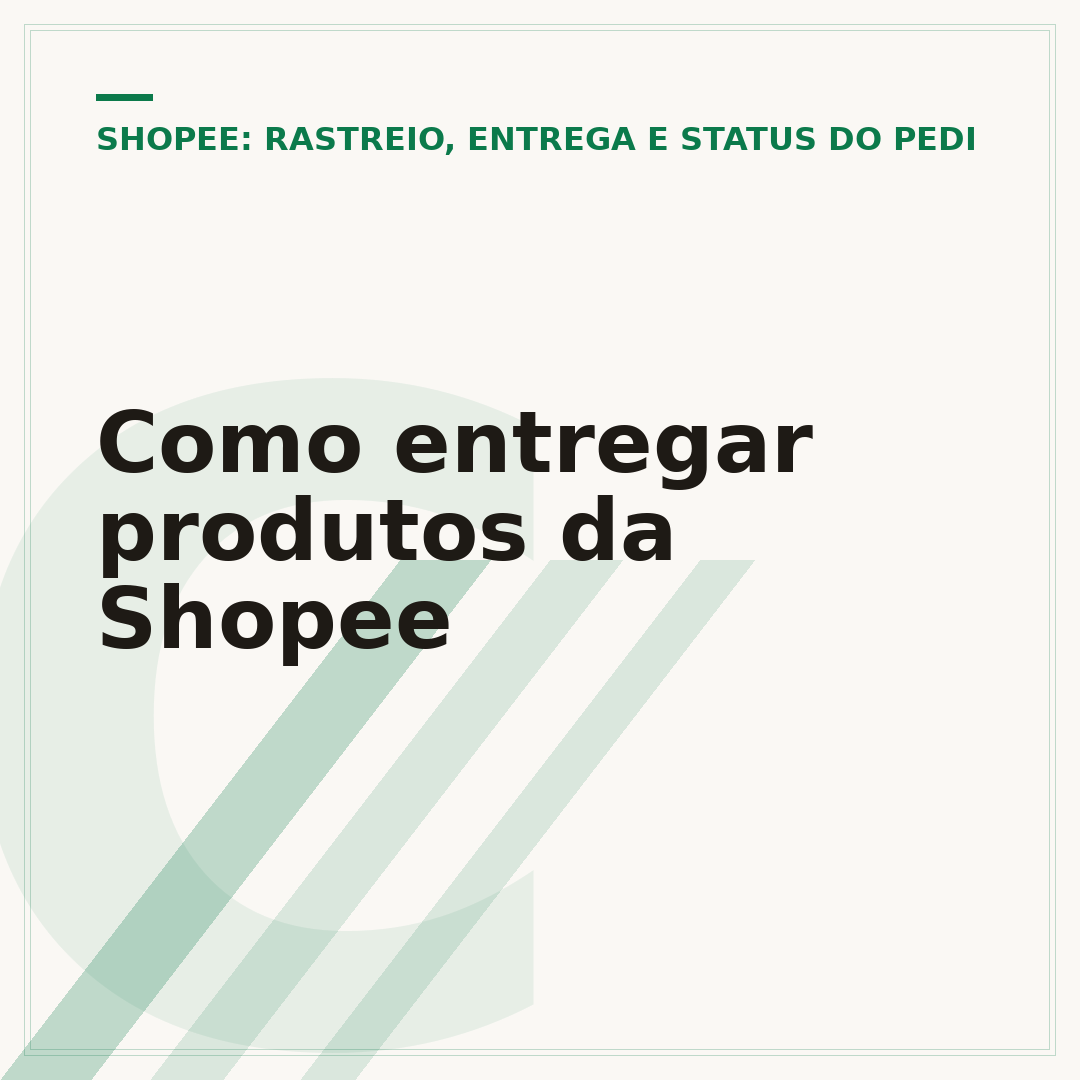 Como entregar produtos da Shopee