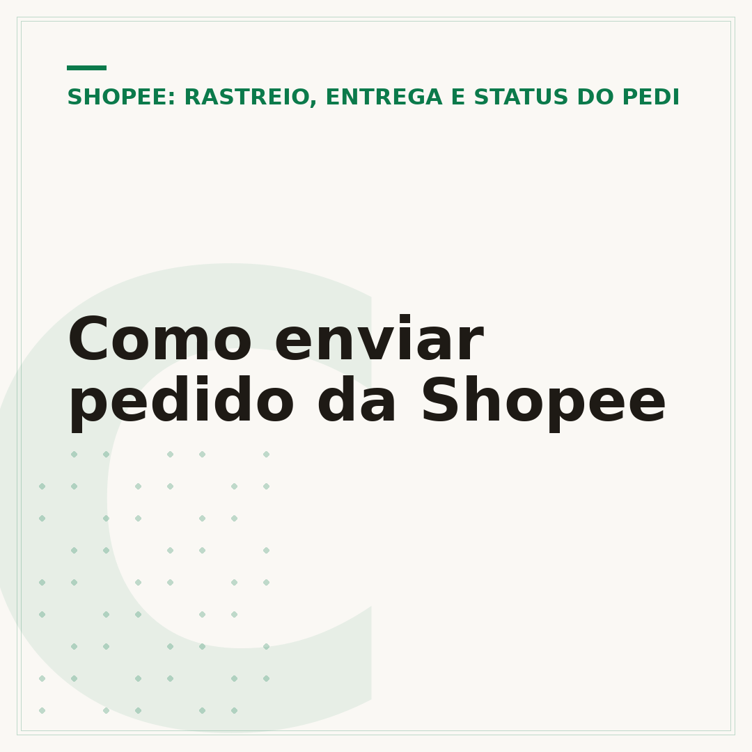Como enviar pedido da Shopee