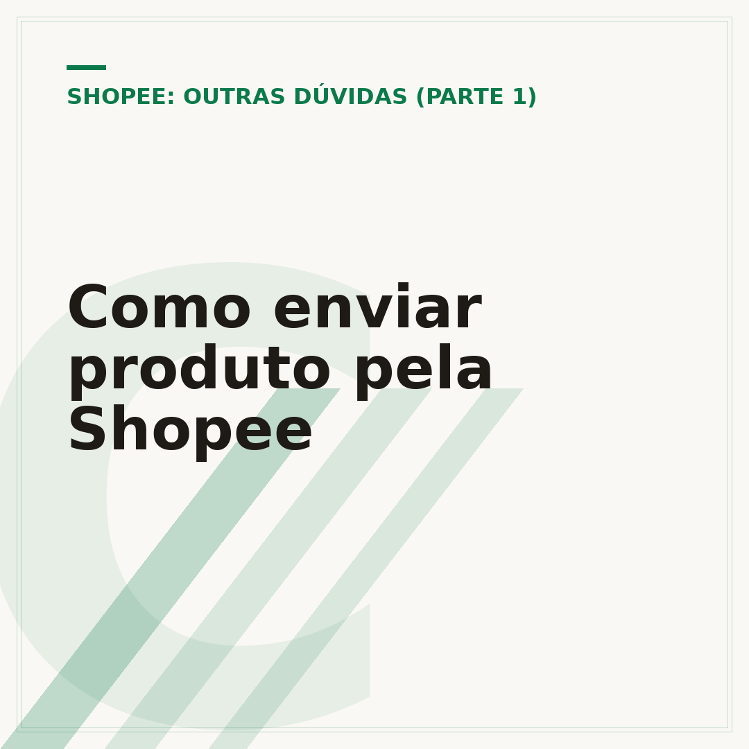 Como enviar produto pela Shopee