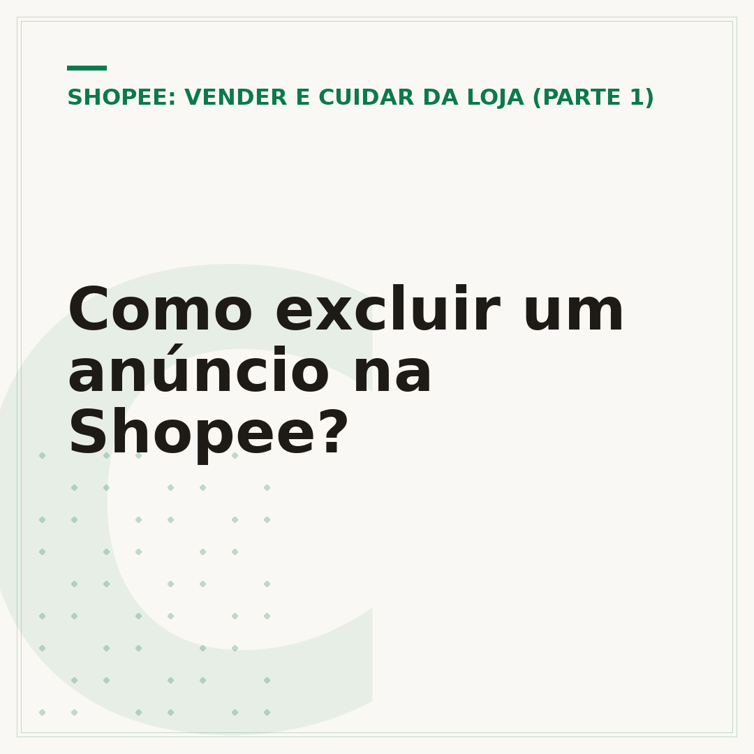 Como excluir um anúncio na Shopee?