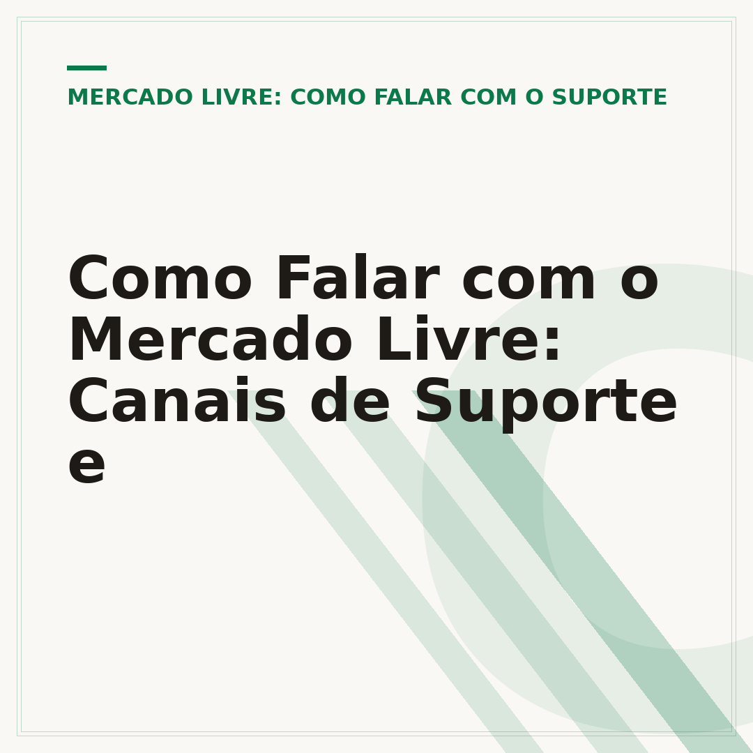 Como Falar com o Mercado Livre: Canais de Suporte e