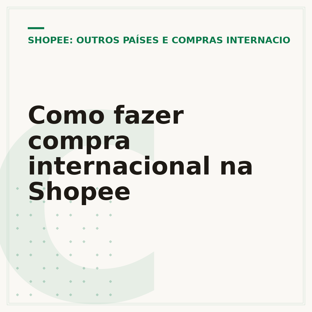 Como fazer compra internacional na Shopee