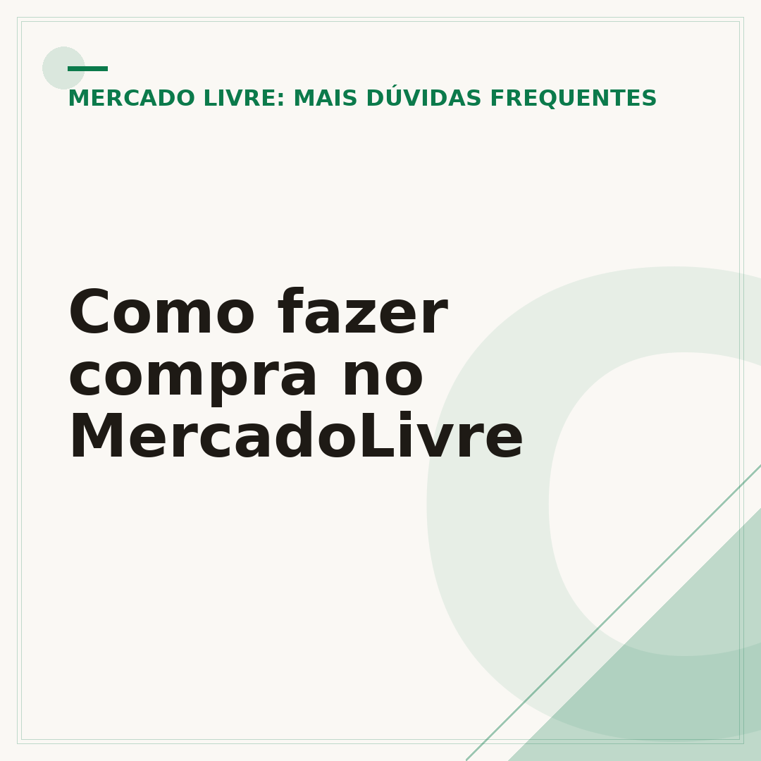 Como fazer compra no MercadoLivre