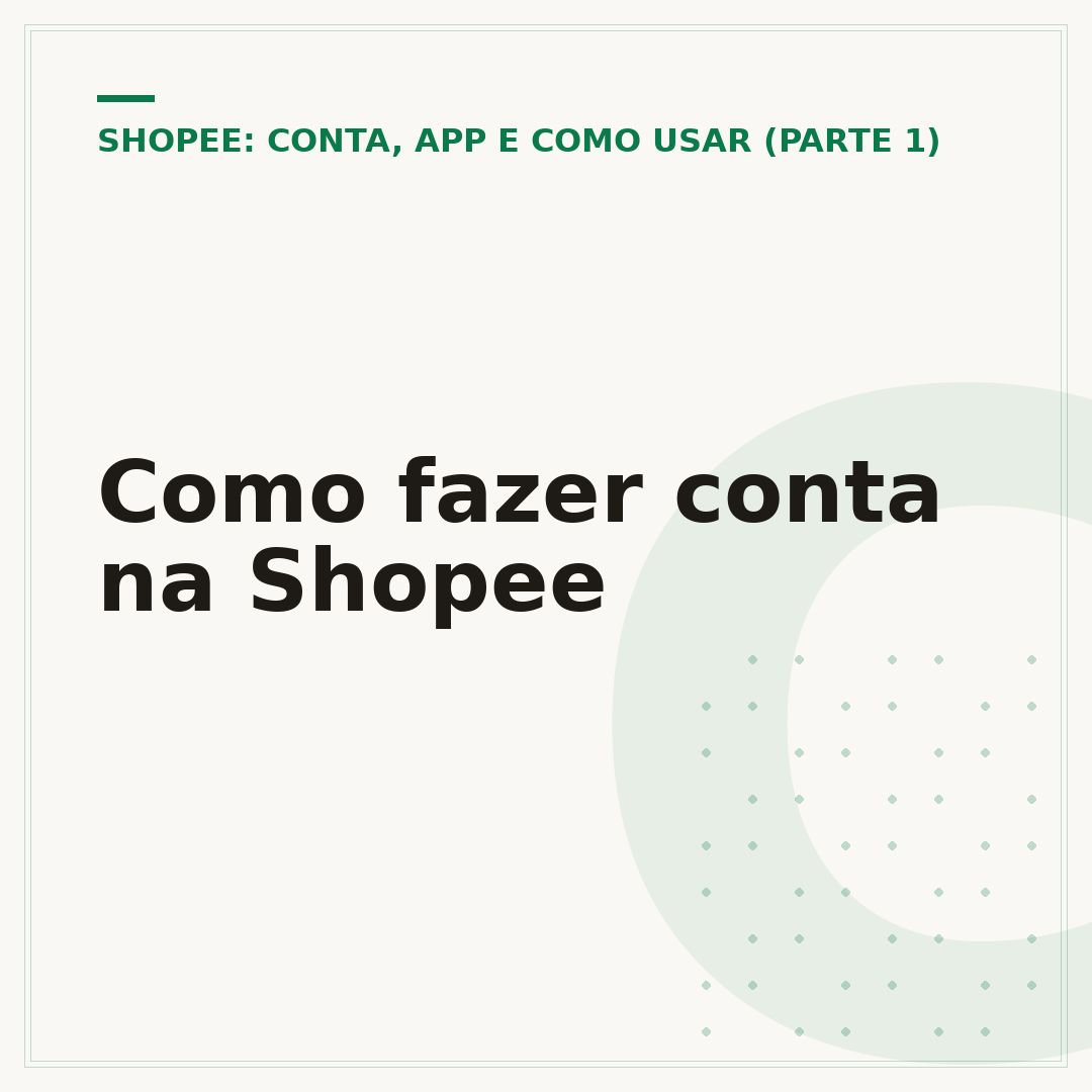 Como fazer conta na Shopee