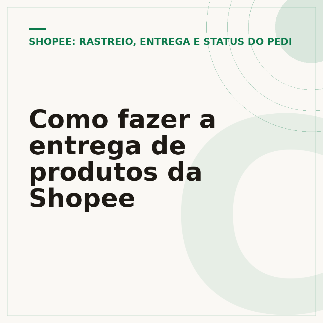 Como fazer a entrega de produtos da Shopee