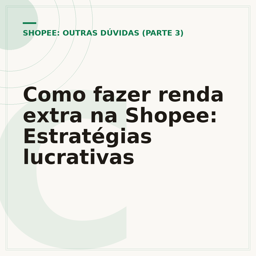 Como fazer renda extra na Shopee: Estratégias lucrativas