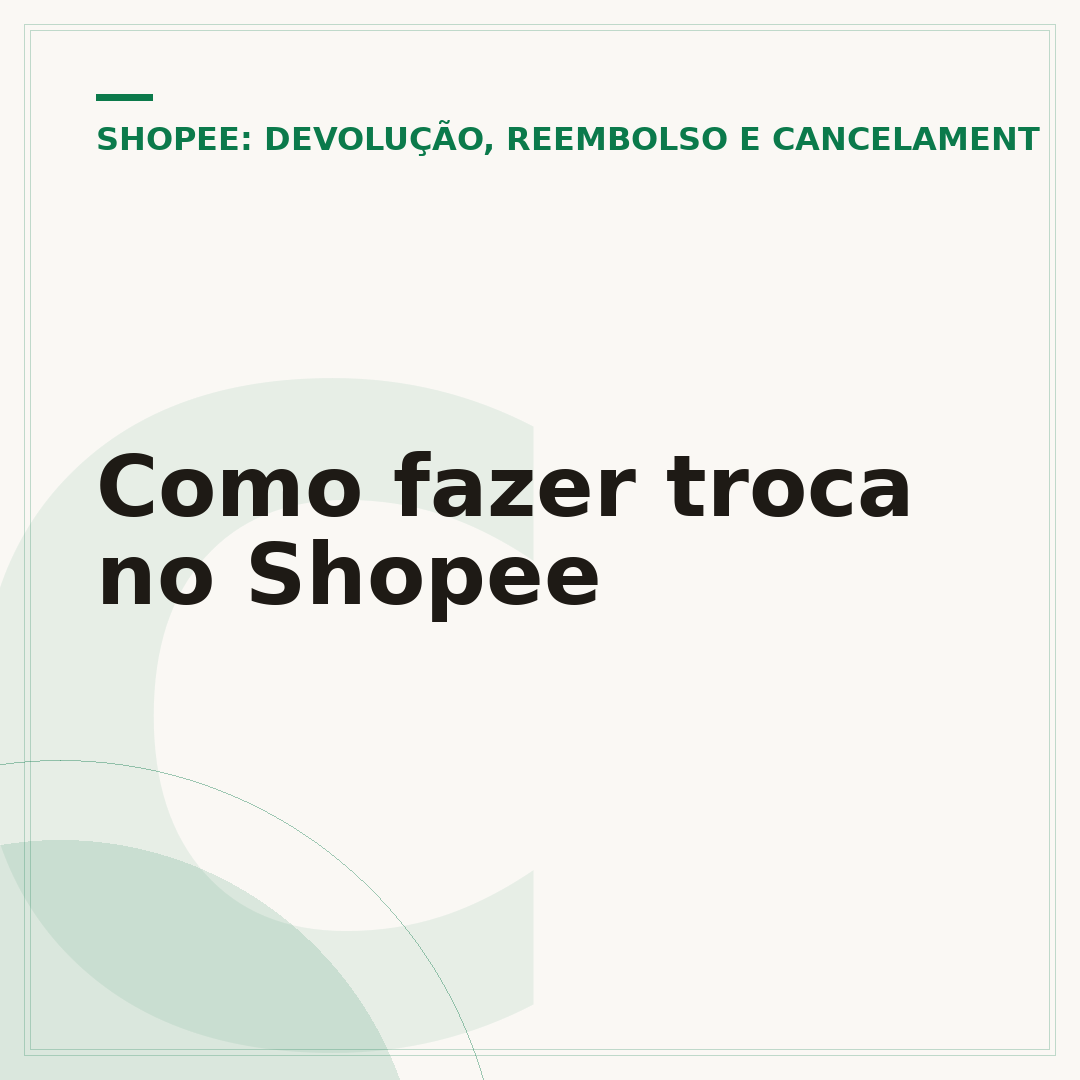 Como fazer troca no Shopee