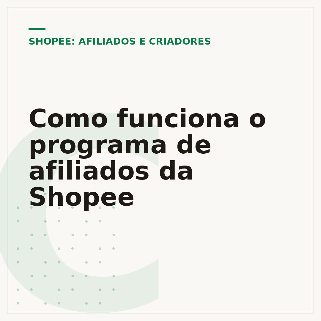 Como funciona o programa de afiliados da Shopee