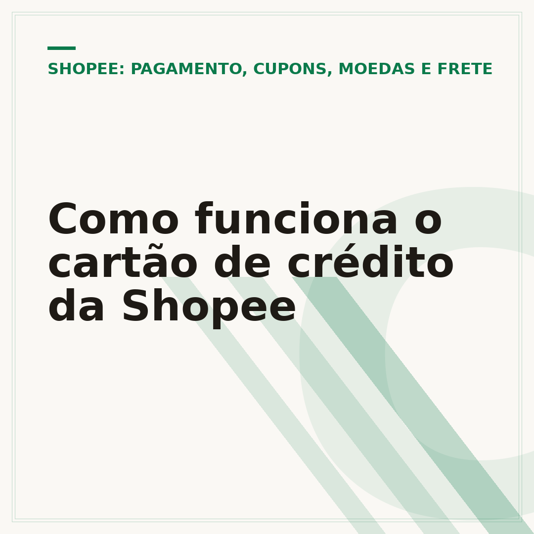 Como funciona o cartão de crédito da Shopee