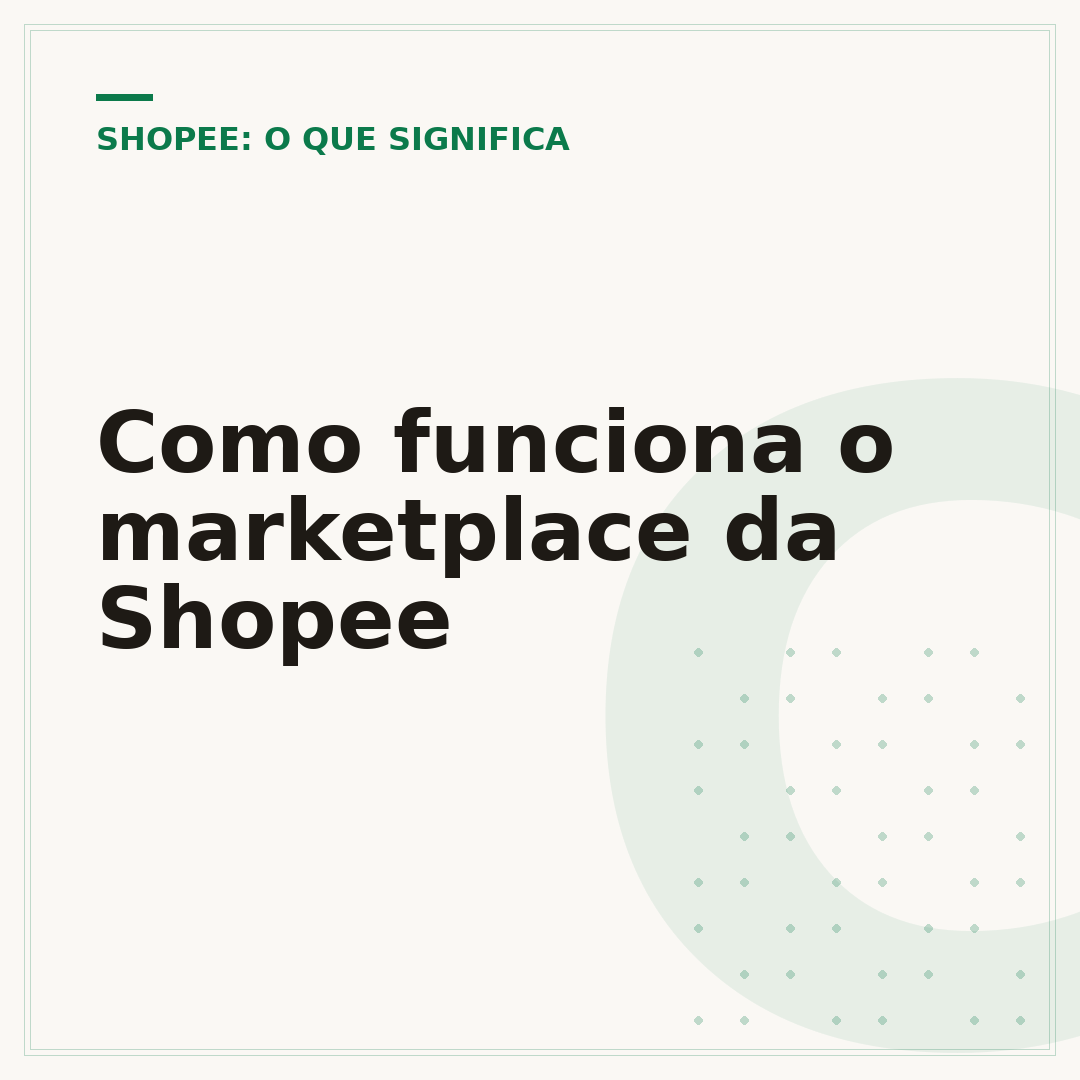 Como funciona o marketplace da Shopee