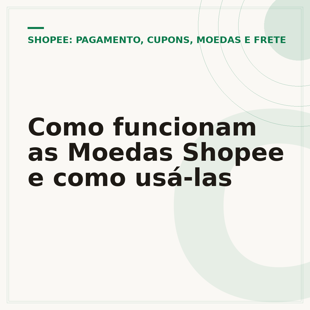 Como funcionam as Moedas Shopee e como usá-las