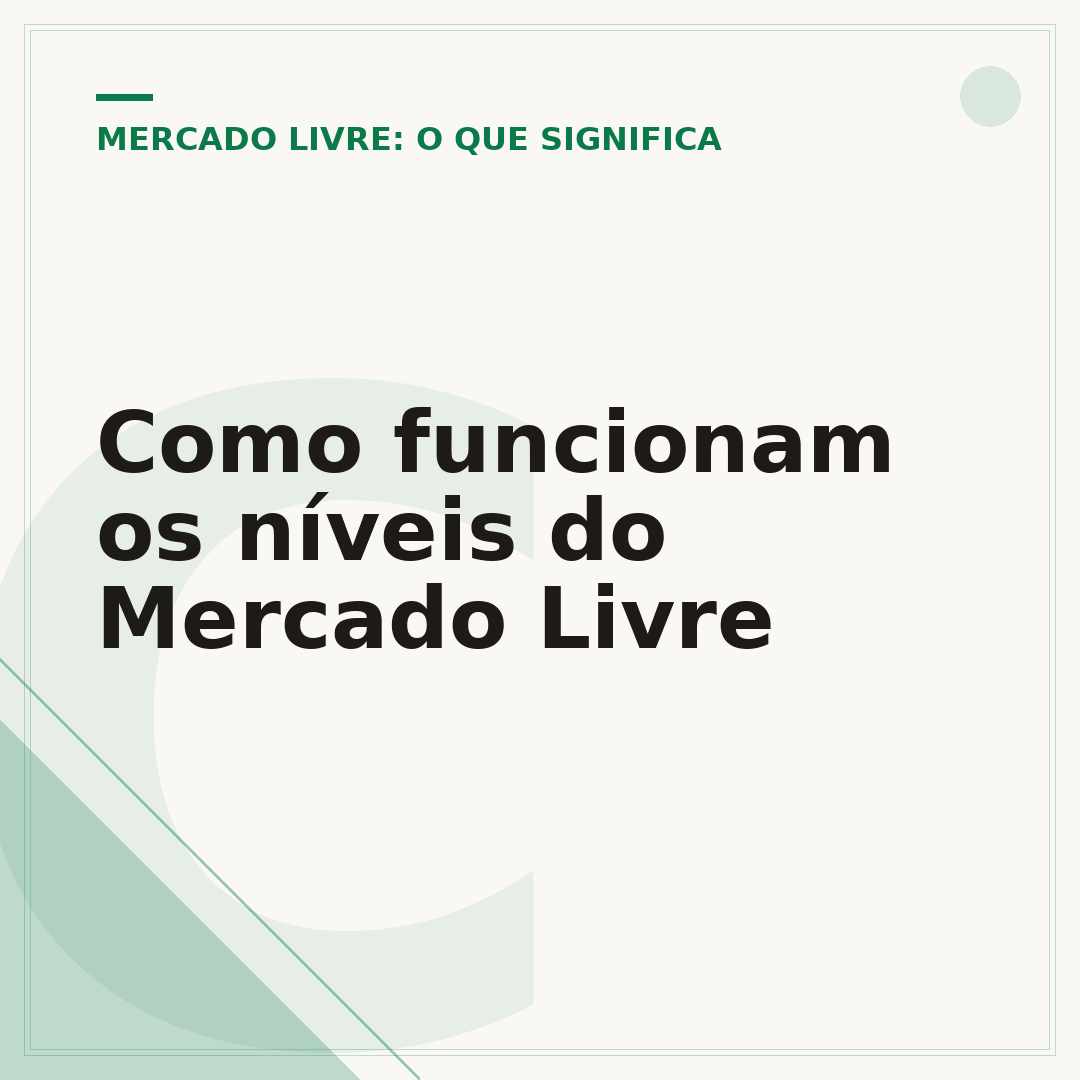 Como funcionam os níveis do Mercado Livre