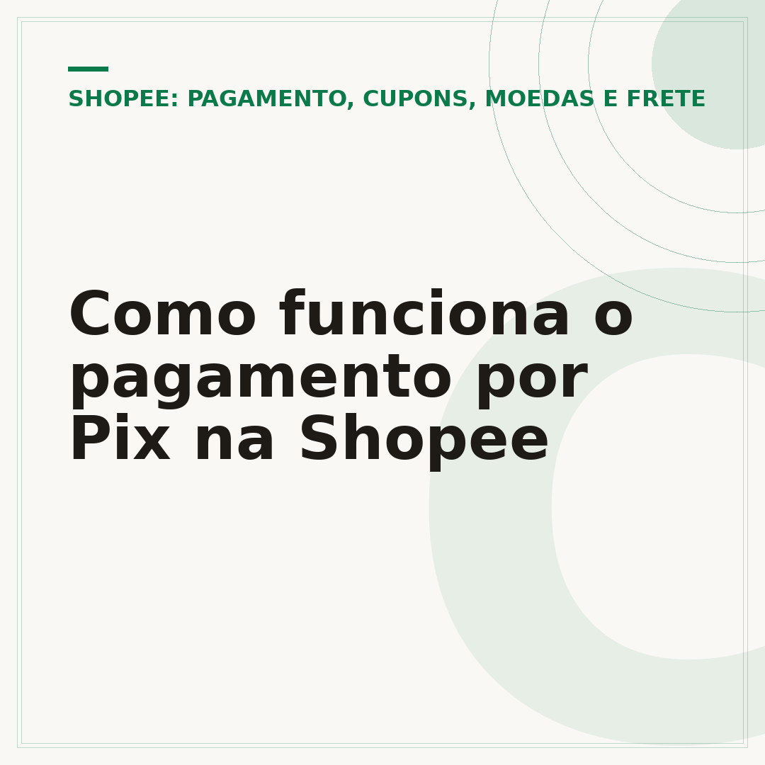 Como funciona o pagamento por Pix na Shopee