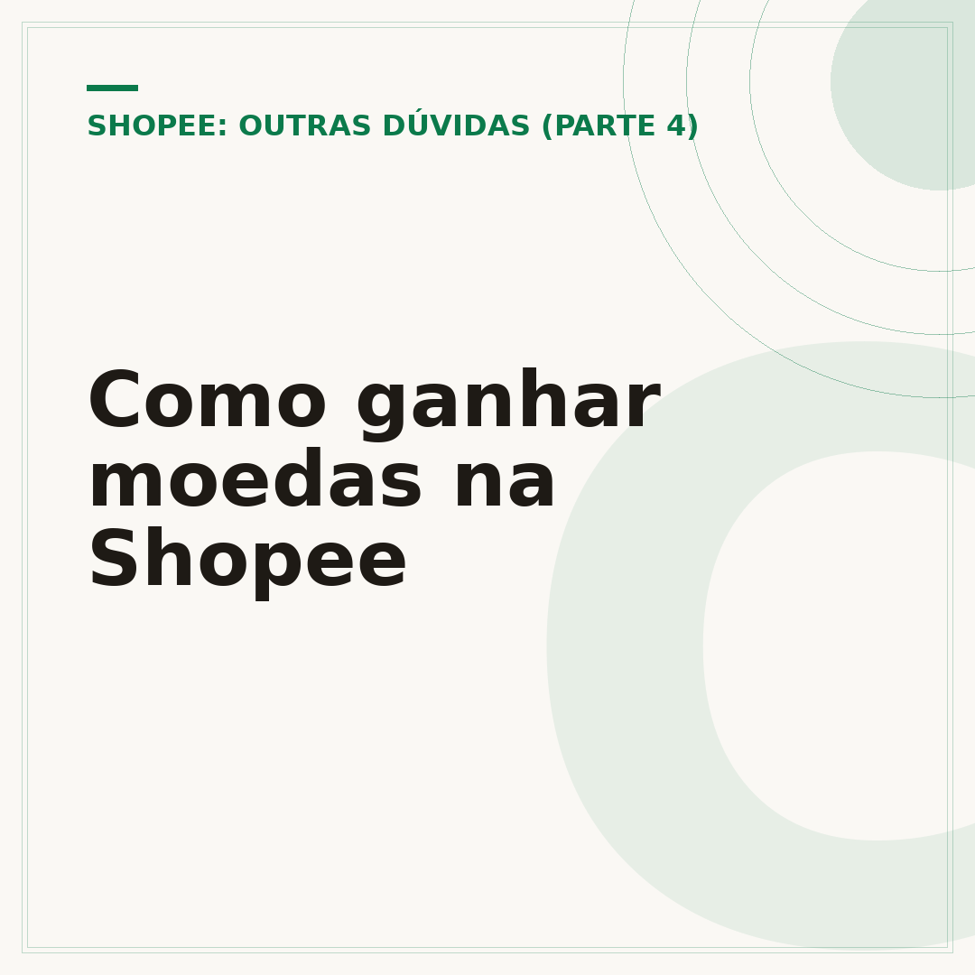 Como ganhar moedas na Shopee