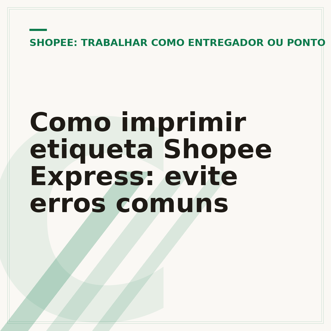 Como imprimir etiqueta Shopee Express: evite erros comuns