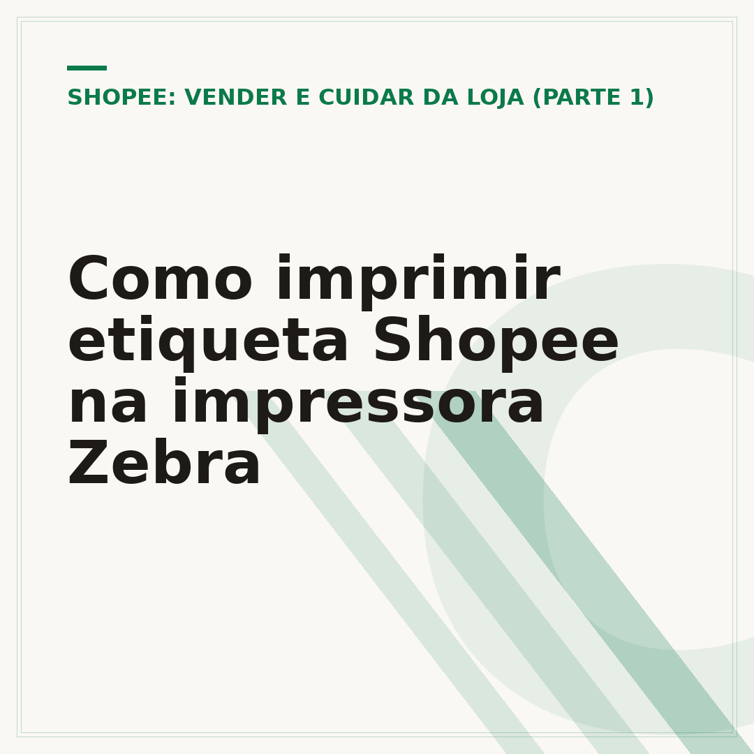 Como imprimir etiqueta Shopee na impressora Zebra