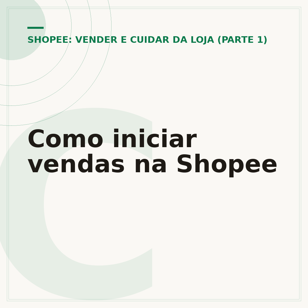 Como iniciar vendas na Shopee