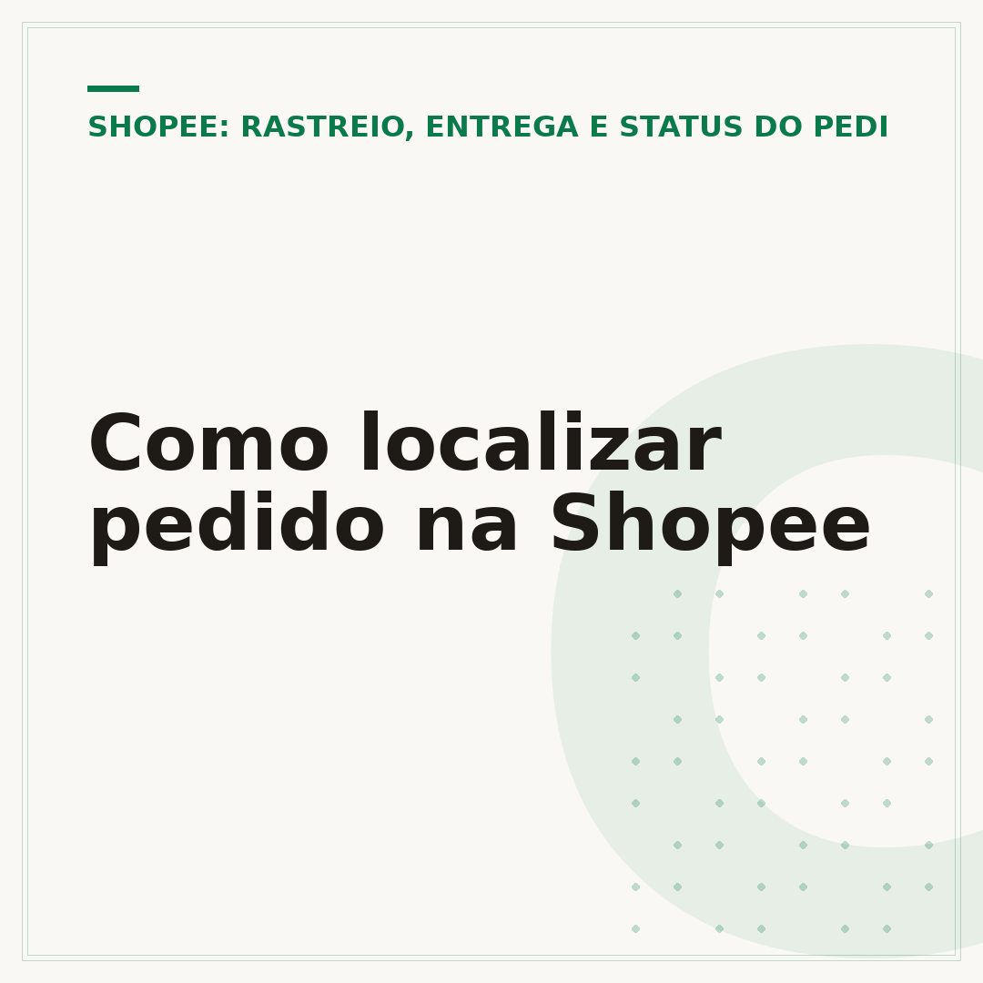 Como localizar pedido na Shopee