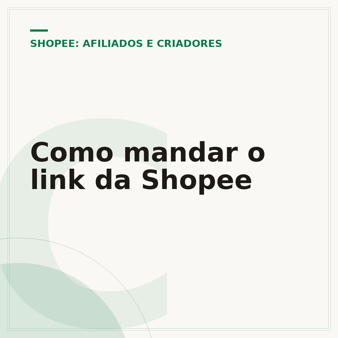 Como mandar o link da Shopee