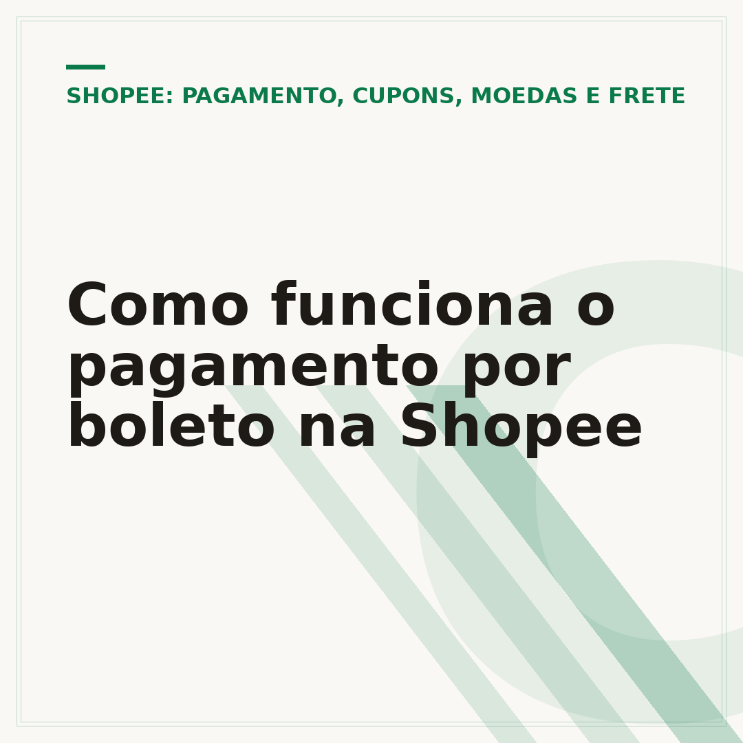 Como funciona o pagamento por boleto na Shopee